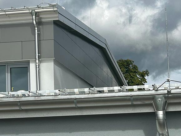 Handwerklich verlegte Dachrinnen  - Haas Dachtechnik